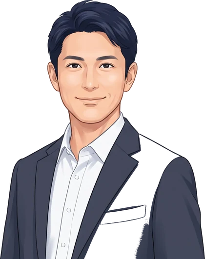 運営者 土屋健太のイメージイラスト